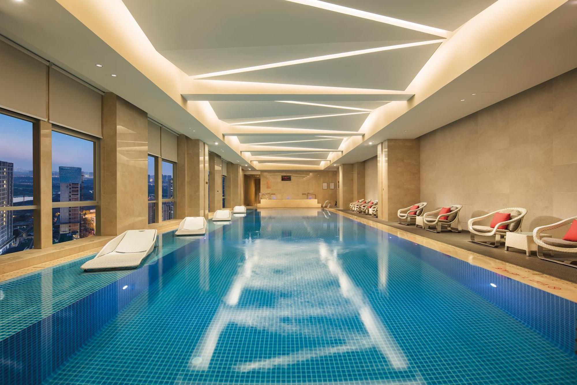 Hilton Chengdu Longquanyi Hotel Bagian luar foto