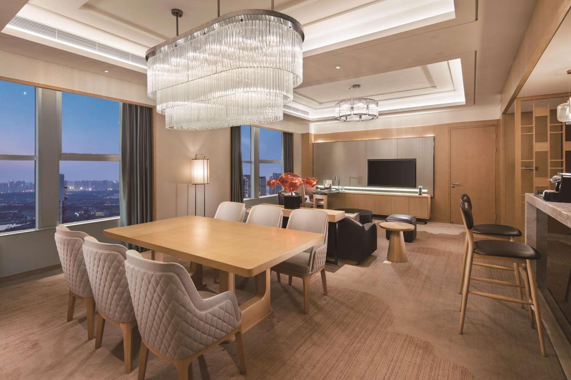 Hilton Chengdu Longquanyi Hotel Bagian luar foto