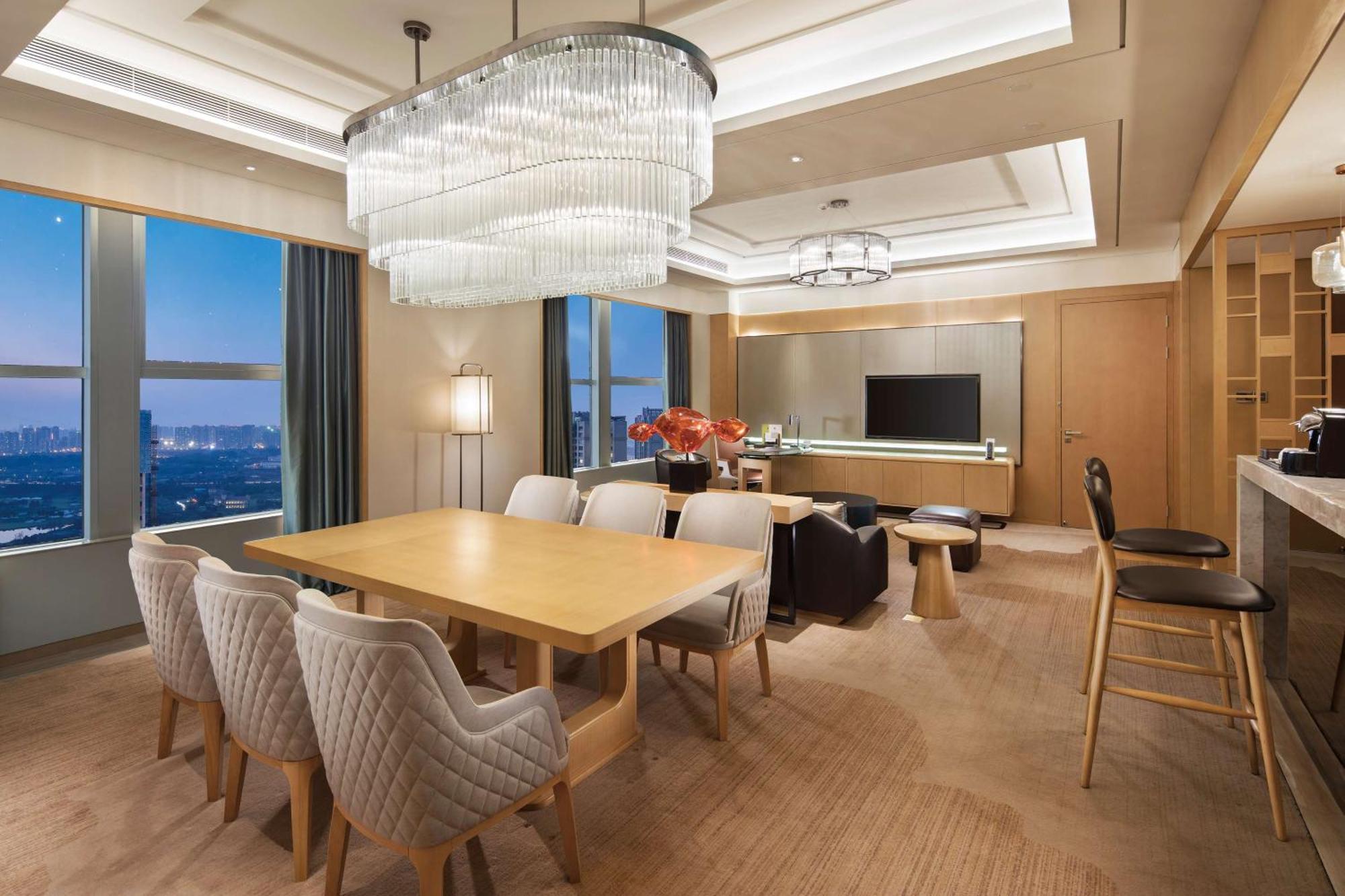Hilton Chengdu Longquanyi Hotel Bagian luar foto