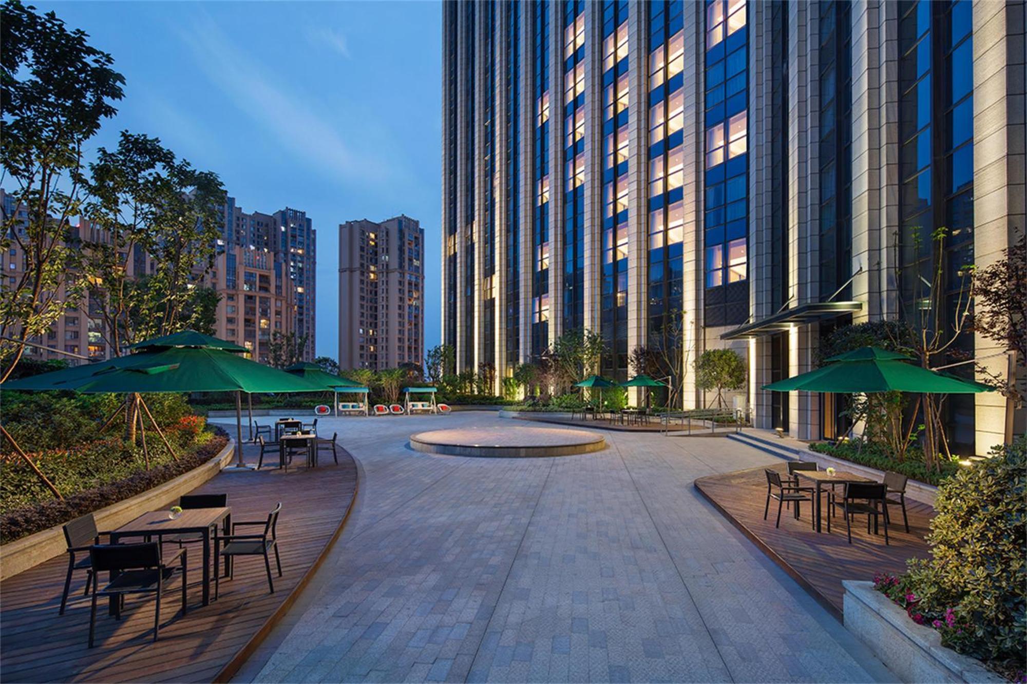 Hilton Chengdu Longquanyi Hotel Bagian luar foto