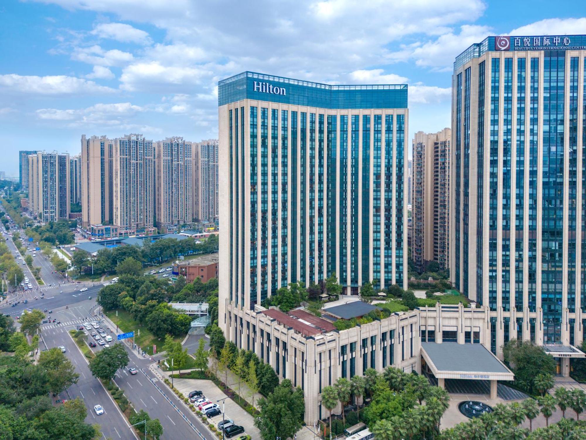 Hilton Chengdu Longquanyi Hotel Bagian luar foto