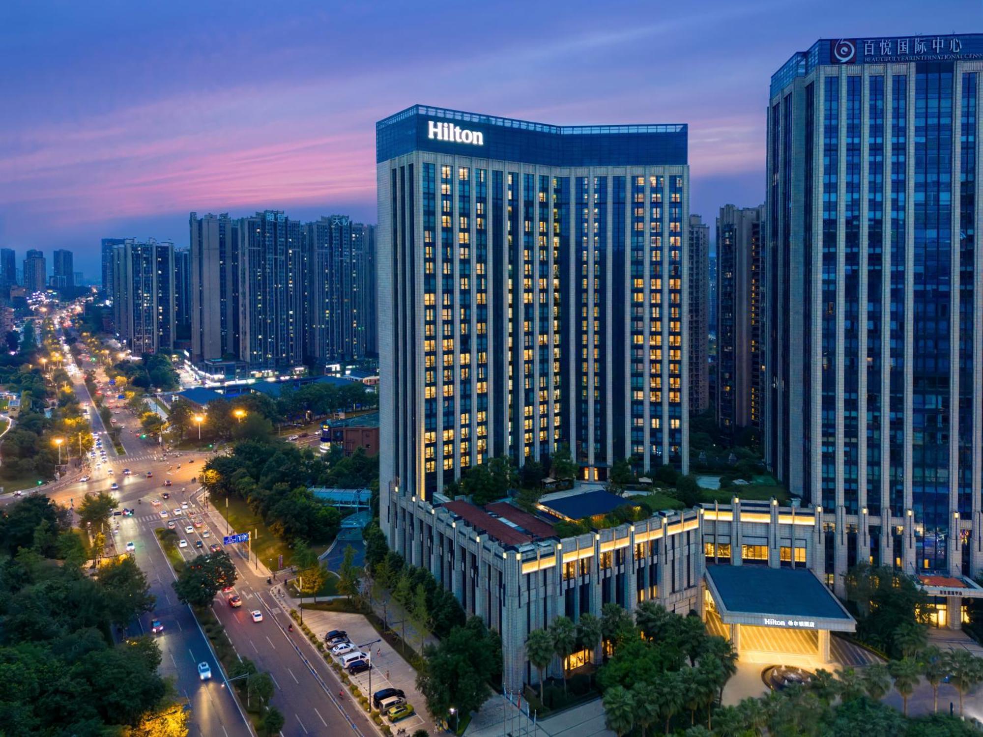 Hilton Chengdu Longquanyi Hotel Bagian luar foto